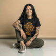 Camiseta Basica cabecamedos Feminina Preto