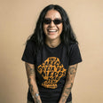 Camiseta Basica cabecamedos Feminina Preto