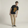 Camiseta Basica cabecamedos Masculina Preto