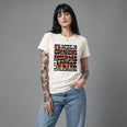 Camiseta Basica coragens Feminina Off-White