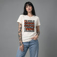 Camiseta Basica coragens Feminina Off-White