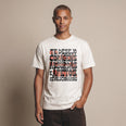 Camiseta Basica coragens Masculina Off-White