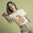 Camiseta Basica migramos Feminina Off-White