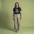 Camiseta Basica migramos Feminina Preto