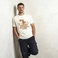 Camiseta Basica migramos Masculina Off-White