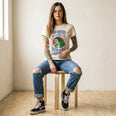 Camiseta Basica naoquero Feminina Off-White