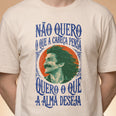 Camiseta Basica naoquero Masculina Off-White
