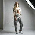 Camiseta Basica naorendas Feminina Off-White
