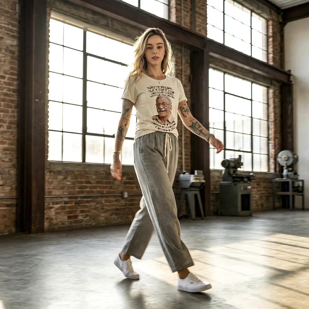 Camiseta Básica Não Te Rendas Feminina Off-White