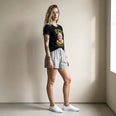 Camiseta Basica naorendas Feminina Preto