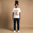 Camiseta Basica naorendas Masculina Off-White