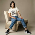 Camiseta Basica pecoprotecao Feminina Off-White