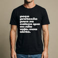 Camiseta Basica pecoprotecao Masculina Preto