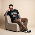 Camiseta Basica Procurando Animo Masculina Preto 03