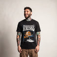 Camiseta Basica Procurando Animo Masculina Preto 04