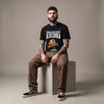 Camiseta Basica Procurando Animo Masculina Preto 06