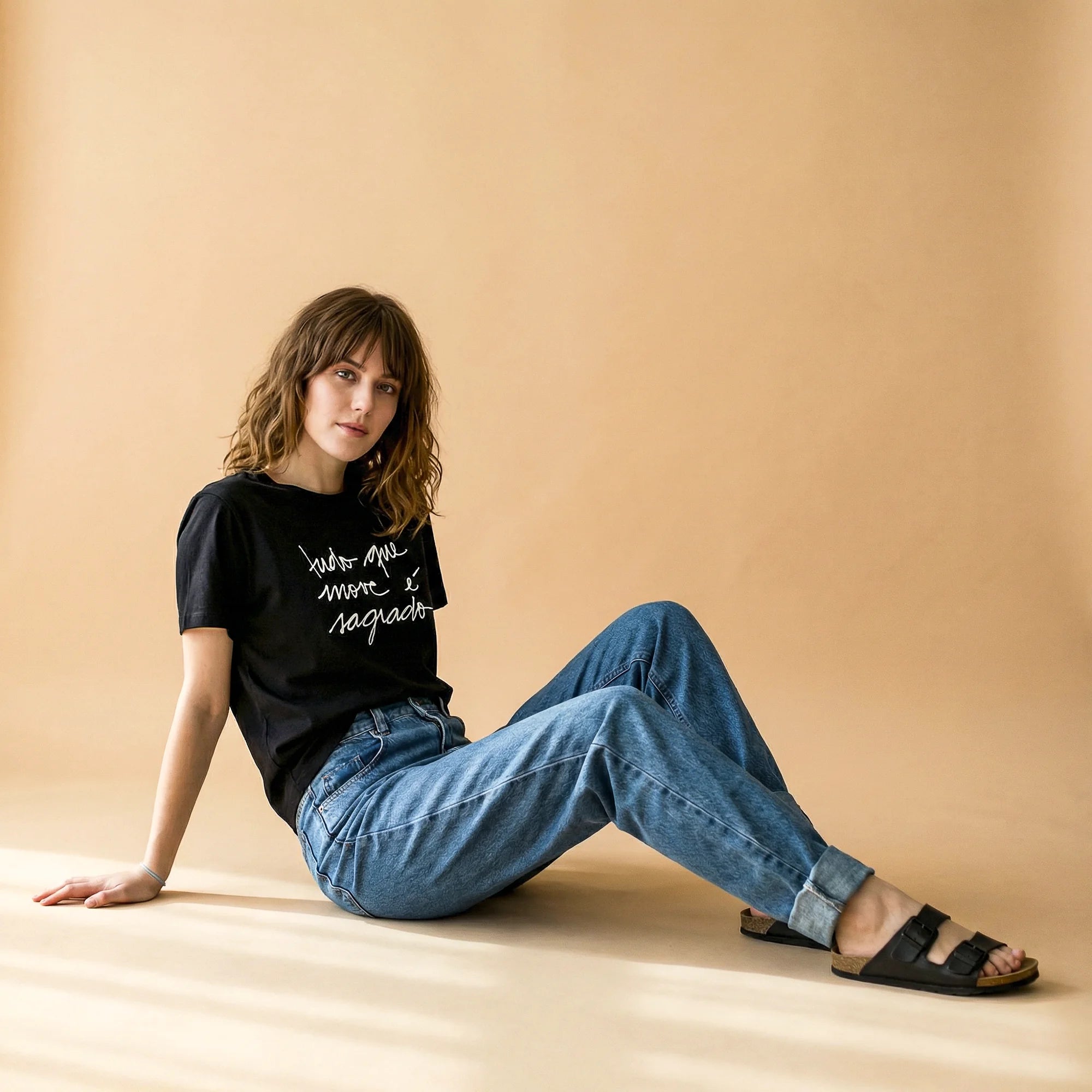 Camiseta Basica tudomove Feminina Preto