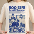 Camiseta Oversized 500days Feminina Off-White