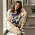 Camiseta Oversized 500days Feminina Off-White