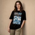 Camiseta Oversized 500days Feminina Preto