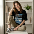 Camiseta Oversized 500days Feminina Preto
