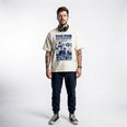 Camiseta Oversized 500days Masculina Off-White