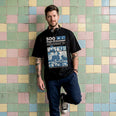 Camiseta Oversized 500days Masculina Preto