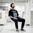Camiseta Oversized 500days Masculina Preto