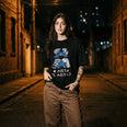 Camiseta Oversized Afeto Feminina Preto