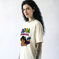 Camiseta Oversized Dora Feminina Off-White