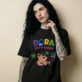 Camiseta Oversized Dora Feminina Preto