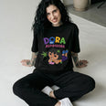 Camiseta Oversized Dora Feminina Preto