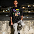 Camiseta Oversized Dora Masculina Preto