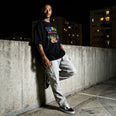 Camiseta Oversized Dora Masculina Preto