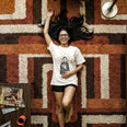 Camiseta Oversized EPRECISO Feminina Off-White