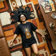 Camiseta Oversized EPRECISO Feminina Preto