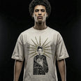 Camiseta Oversized EPRECISO Masculina Off-White