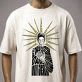 Camiseta Oversized EPRECISO Masculina Off-White