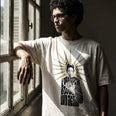 Camiseta Oversized EPRECISO Masculina Off-White