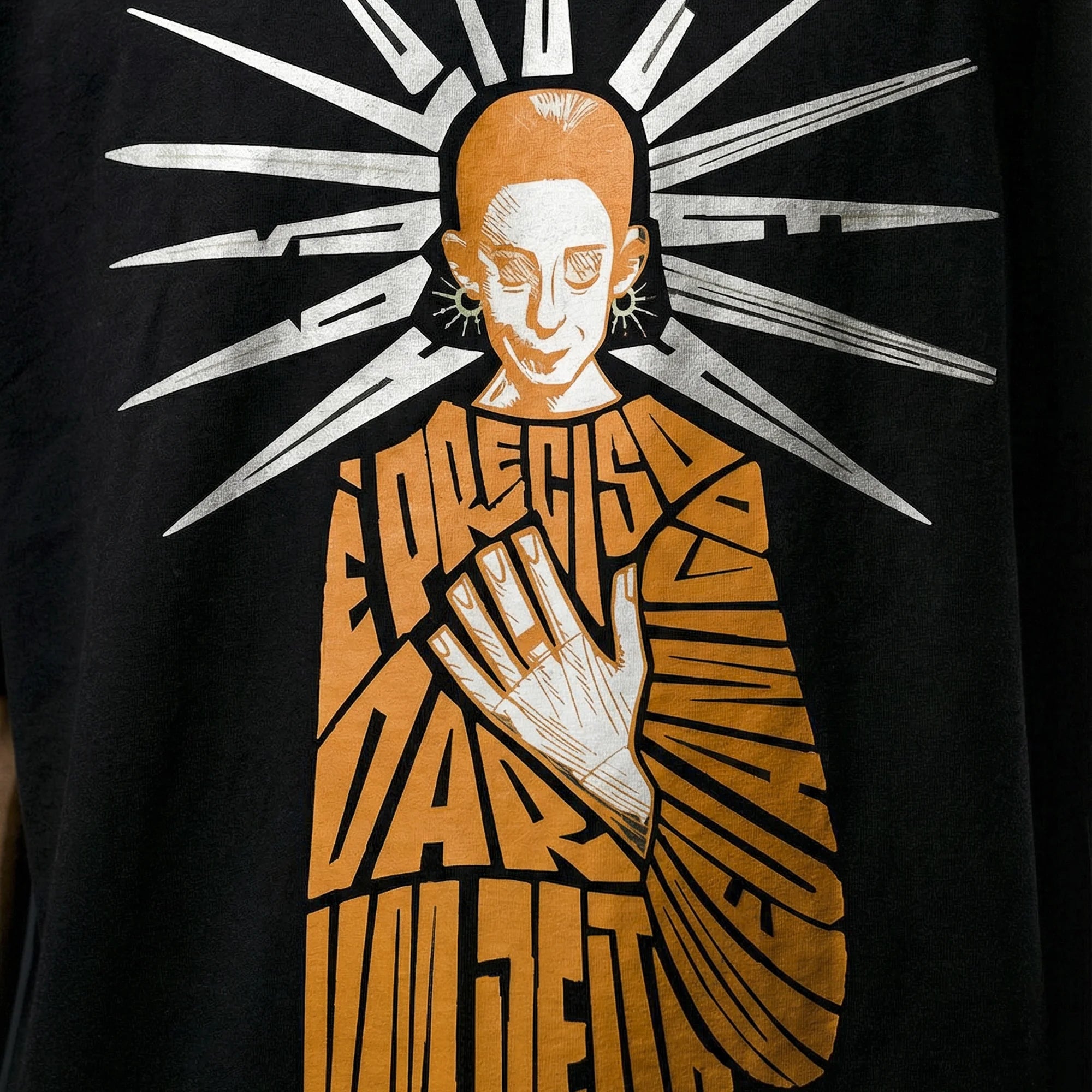 Camiseta Oversized EPRECISO Masculina Preto