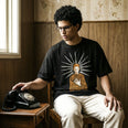 Camiseta Oversized EPRECISO Masculina Preto