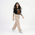 Camiseta Oversized FIZ-O-QUE-PUDE Feminina Preto