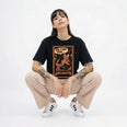 Camiseta Oversized FIZ-O-QUE-PUDE Feminina Preto