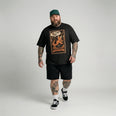 Camiseta Oversized FIZ-O-QUE-PUDE Masculina Preto
