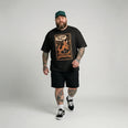 Camiseta Oversized FIZ-O-QUE-PUDE Masculina Preto