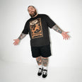 Camiseta Oversized FIZ-O-QUE-PUDE Masculina Preto