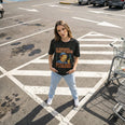 Camiseta Oversized LAVENGANZA Feminina Preto