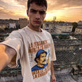 Camiseta Oversized LAVENGANZA Masculina Off-White