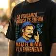 Camiseta Oversized LAVENGANZA Masculina Preto