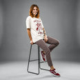 Camiseta Oversized MIJO Feminina Off-White